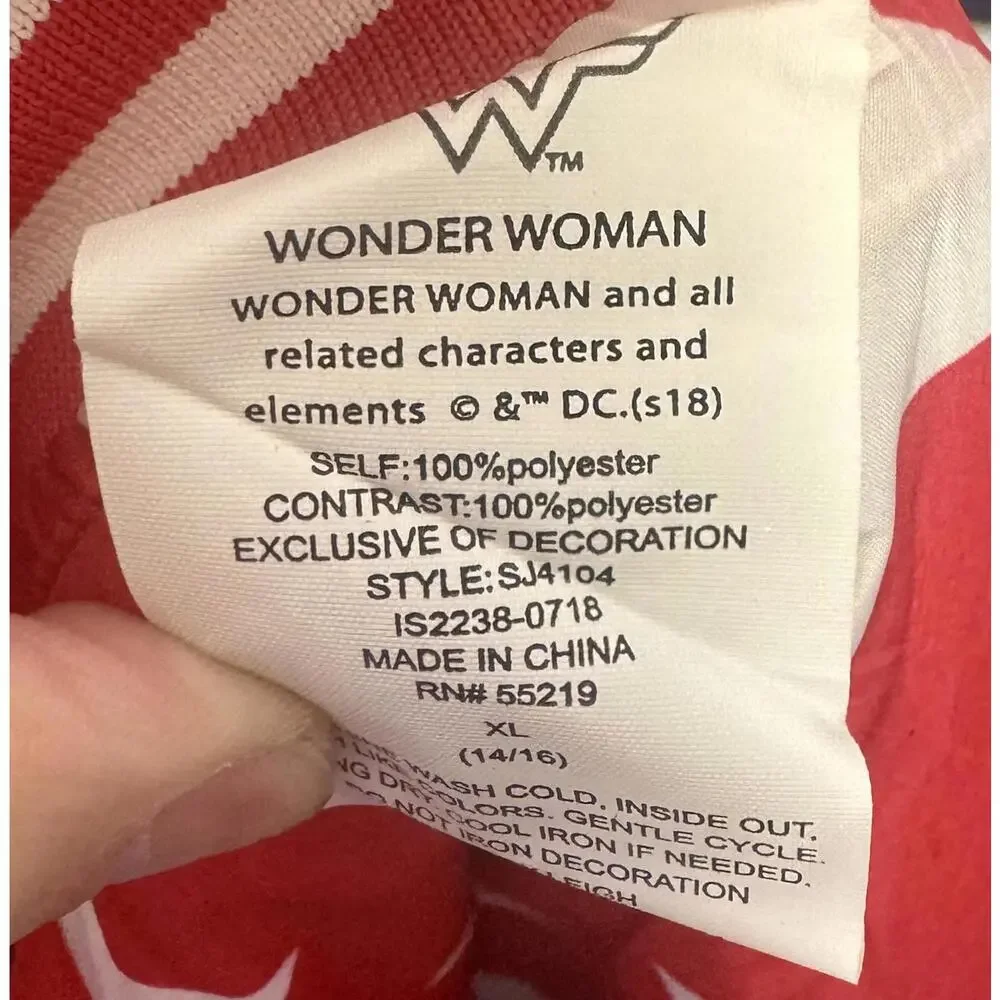 Reversible Wonder Woman Bomber‎ NWT Jacket (Kids XL 14/16) | Mini Villain Era